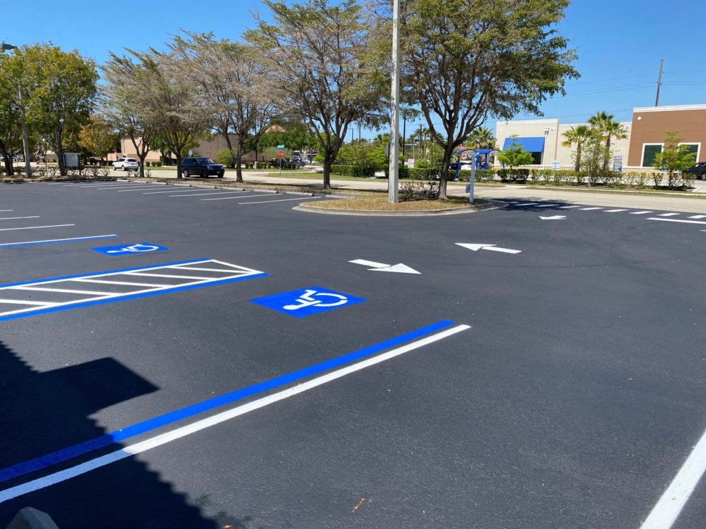 A car parking area