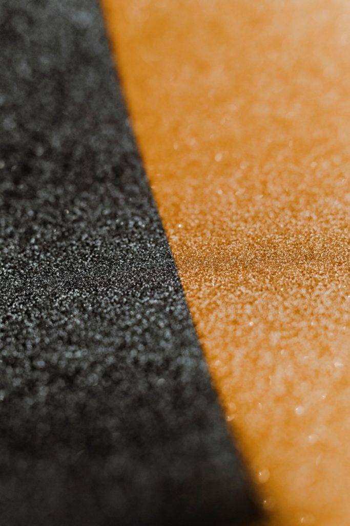 a close-up of an asphalt pavement.