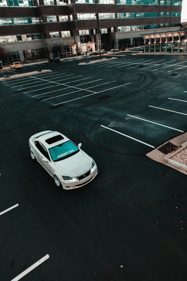 A parking area